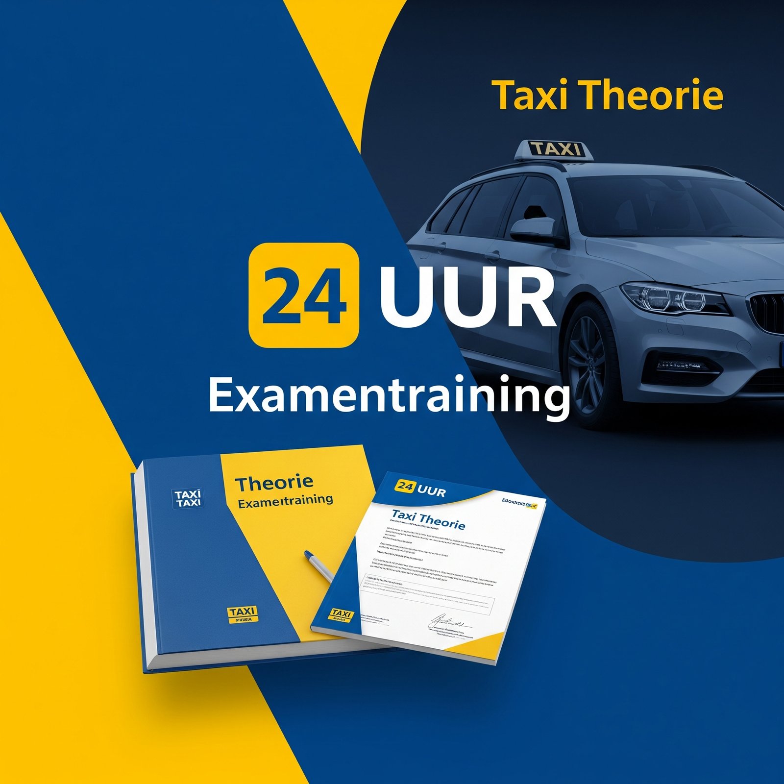 TheorieIn.NL - Leer Online En Slaag Met Gemak Voor Je Theorie Examen! 24 UUR TAXI THEORIE EXAMENTRAINING