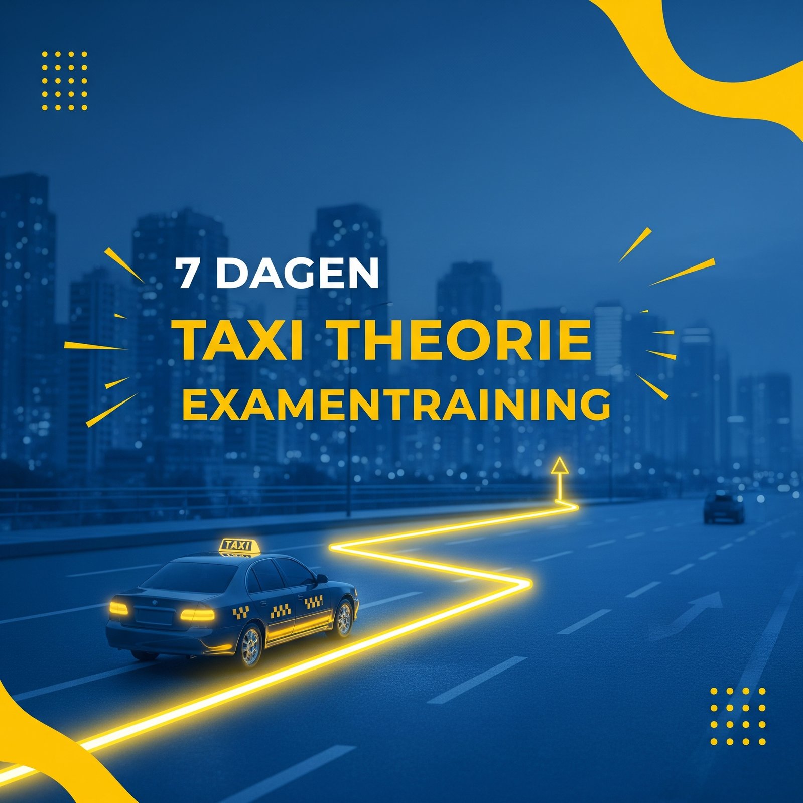 TheorieIn.NL - Leer Online En Slaag Met Gemak Voor Je Theorie Examen! 7 Dagen Taxi Theorie Examentraining